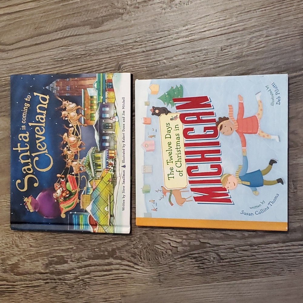 Set of 2 Christmas Books